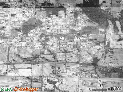 Denning satellite photo by USGS
