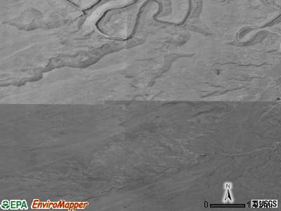 Halchita satellite photo by USGS