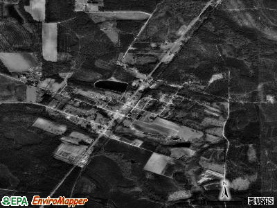 Denton satellite photo by USGS