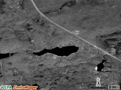 Penn Lake Park satellite photo by USGS