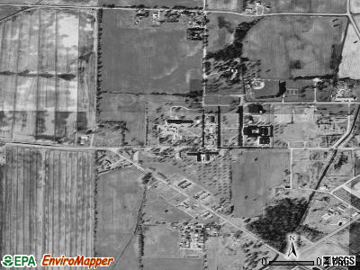 College City satellite photo by USGS