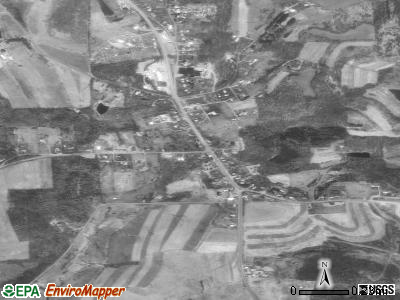 Portersville satellite photo by USGS