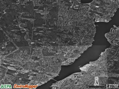Somerset satellite photo by USGS