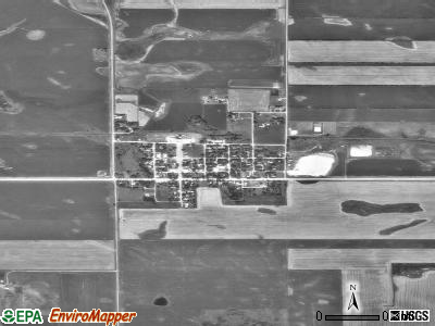 Henry satellite photo by USGS