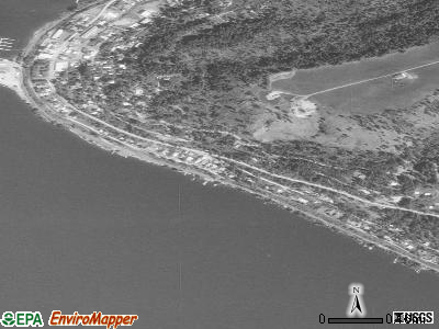 Harrison satellite photo by USGS