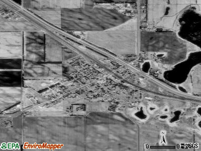Clear Lake satellite photo by USGS