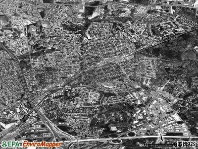 Lanham-Seabrook satellite photo by USGS