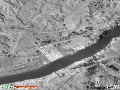 Bluewater satellite photo by USGS