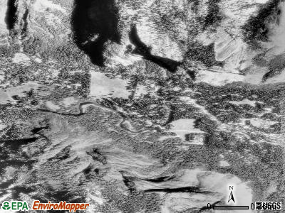 Yosemite Valley satellite photo by USGS
