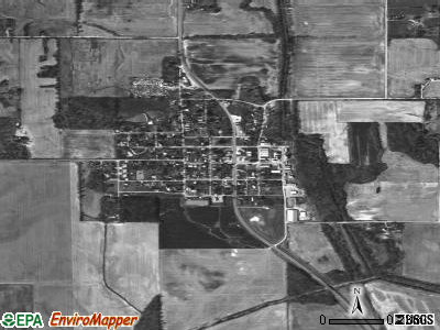 Omaha satellite photo by USGS