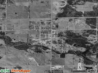Millersburg satellite photo by USGS
