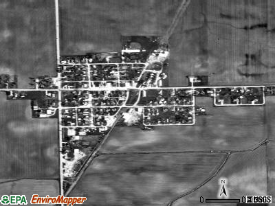 Cabery satellite photo by USGS