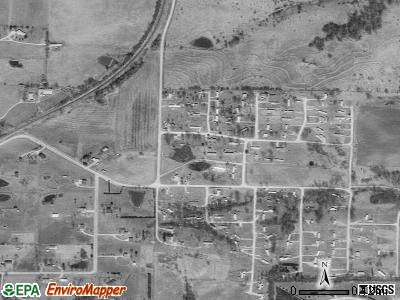 Excelsior Estates satellite photo by USGS