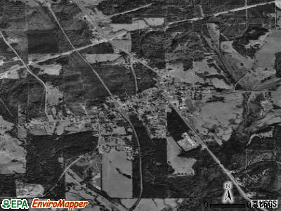 Athens satellite photo by USGS