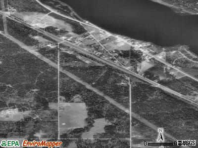Trout Creek satellite photo by USGS