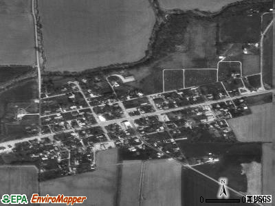 Stilesville satellite photo by USGS
