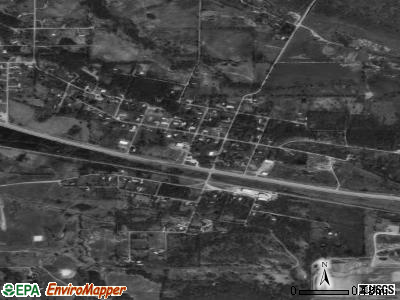 Alderson satellite photo by USGS