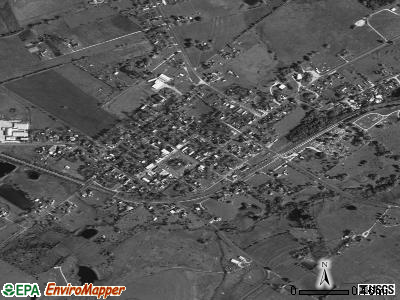 Fayetteville satellite photo by USGS