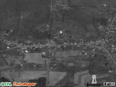 Harrisville satellite photo by USGS