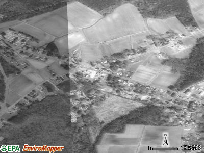 Powellsville satellite photo by USGS