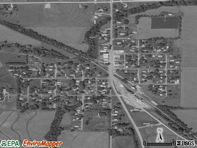 Silver City satellite photo by USGS