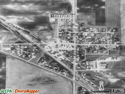Dalton satellite photo by USGS