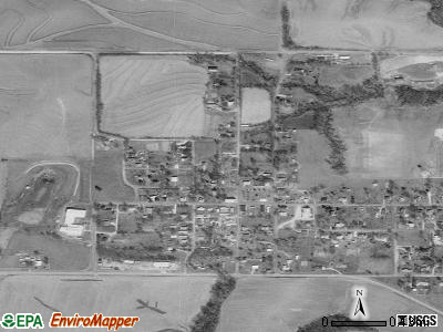 De Kalb satellite photo by USGS