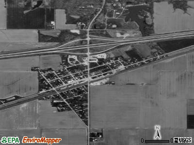 Montrose satellite photo by USGS