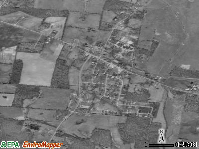 Centertown satellite photo by USGS