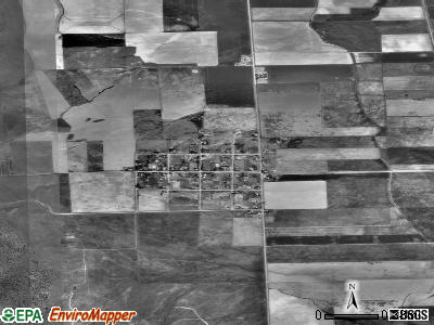 Portage satellite photo by USGS