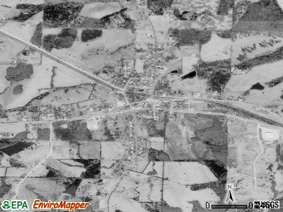 Centertown satellite photo by USGS