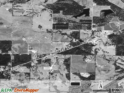 Perrytown satellite photo by USGS