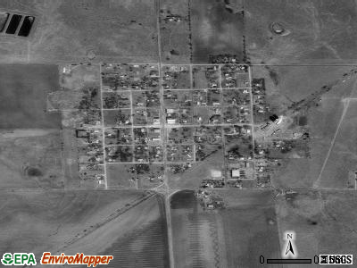 Frederick satellite photo by USGS