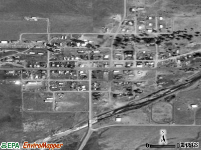 Lakota satellite photo by USGS