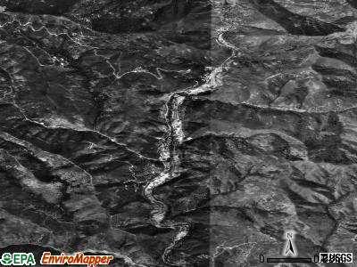 French Gulch satellite photo by USGS