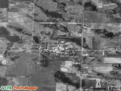Walkerville satellite photo by USGS