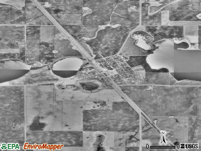 Donnelly satellite photo by USGS
