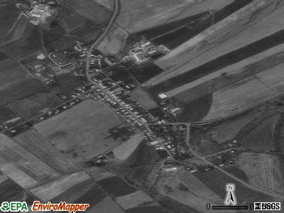 Blain satellite photo by USGS