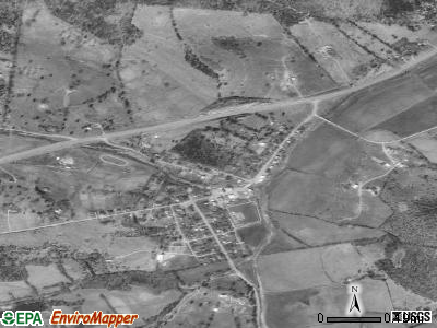 Auburntown satellite photo by USGS