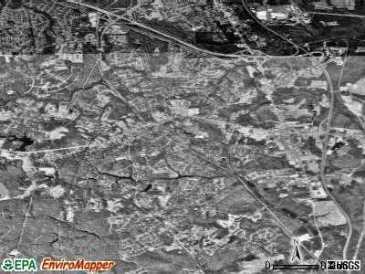 Chester satellite photo by USGS