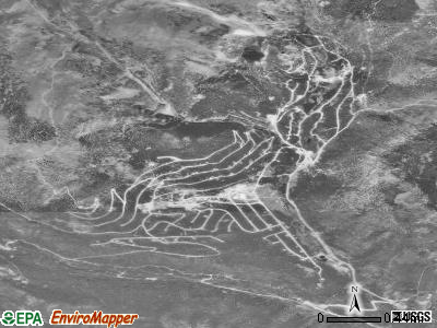 St. Mary's satellite photo by USGS
