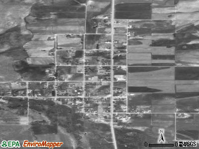 Bloomington satellite photo by USGS