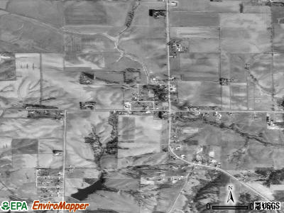 Shueyville satellite photo by USGS