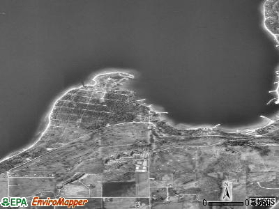 Egg Harbor satellite photo by USGS