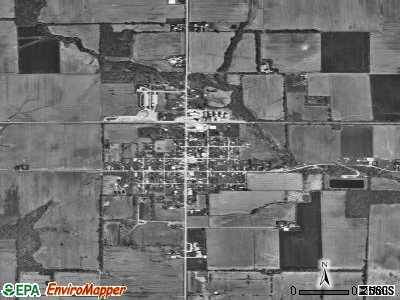 Willow Hill satellite photo by USGS