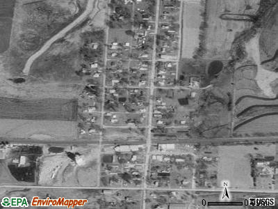 Centerview satellite photo by USGS