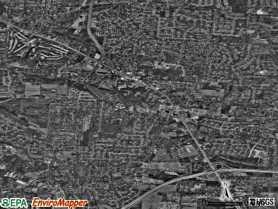 Fern Creek satellite photo by USGS