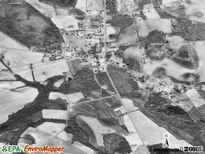 Paxville satellite photo by USGS