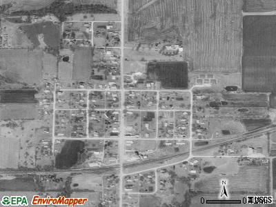 Cowgill satellite photo by USGS
