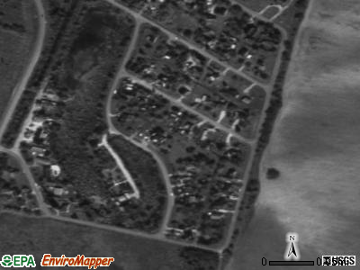 Lago satellite photo by USGS